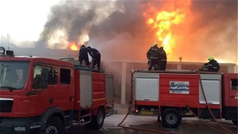 السيطرة على حريق بمخزن أدوات منزلية في الدقهلية
