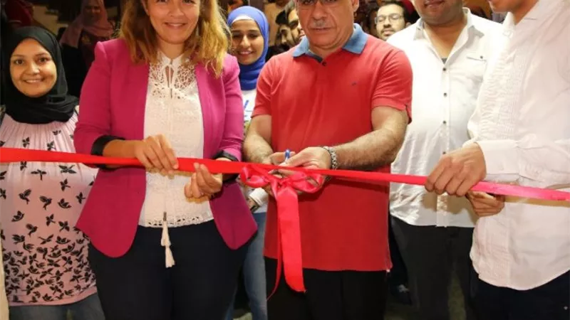 افتتاح معرض الخط العربي جميل جمال
