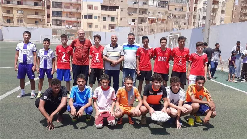 أطواب بطل خماسي القدم للطلائع ببنى سويف