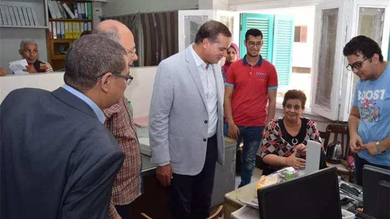 لاول مرة جامعة سوهاج توجه قوافلها الطبية للمؤسسات الحكومية