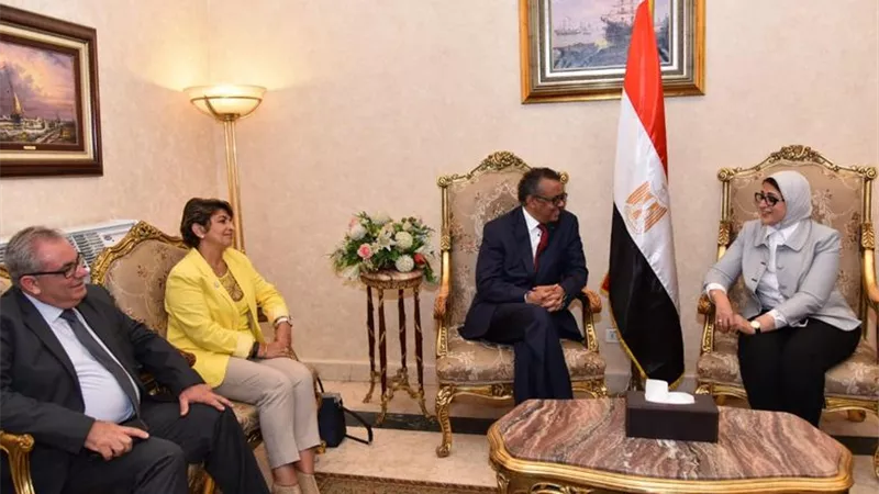 الصحة العالمية : ١٠٠ مليون صحة أكبر مبادرة تنفذها دولة مصر في العالم بمفردها