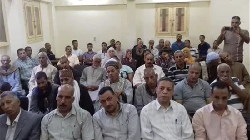 لقاء جماهيري لمناقشة مشكلات المواطنين بمركز صدفا بأسيوط