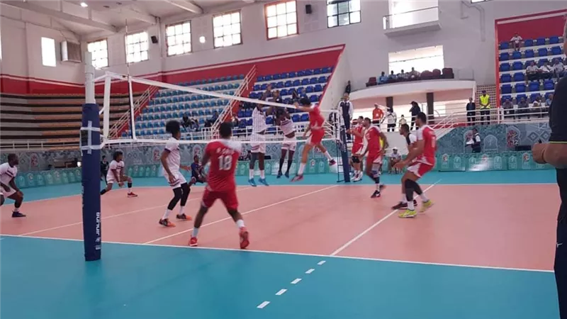 منتخب الطائرة يكتسح الرأس الاخضر 3 /0 فى أولى مبارياته بدورة الألعاب الإفريقية