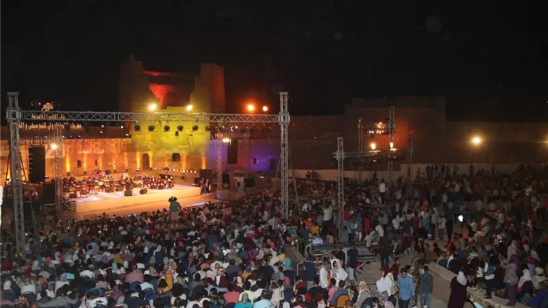 سما سليمان تتألق فى حفل محكى القلعة
