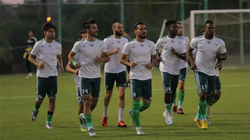 المصري يواصل تدريباته اليومية بمعسكره المغلق بالإسماعيلية