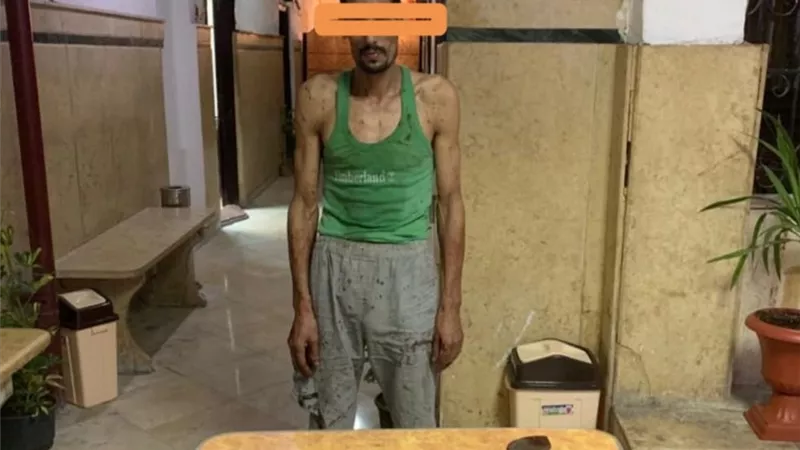 الزوج عاد لمنزله فجأة.. فوجد بائع الخضار داخل دولاب غرفة النوم