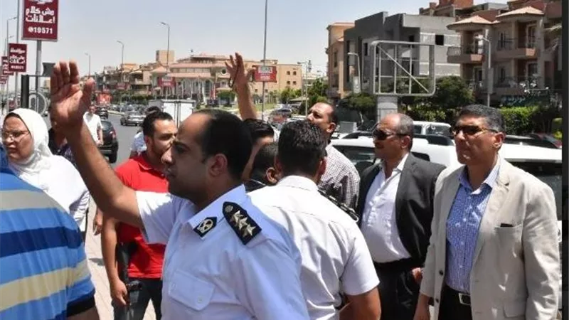 جهاز مدينة القاهرة الجديدة يشُن حملة مكبرة لإزالة التعديات والإشغالات بالتجمعات