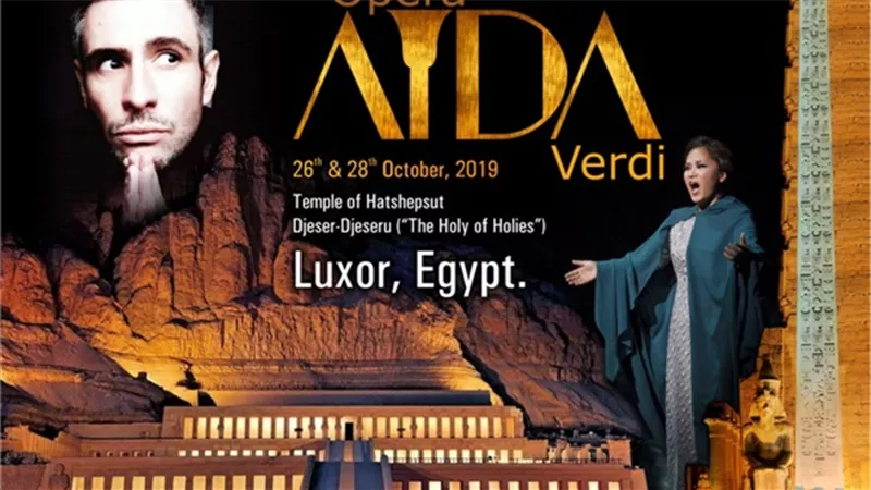 سبادتشينى يدعو سياح العالم لمشاهدة عروض أوبرا عايدة بالأقصر