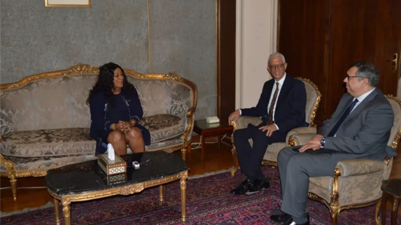 نائب وزير الخارجية للشئون الأفريقية يستقبل رئيسة الجمعية الوطنية التوجولية