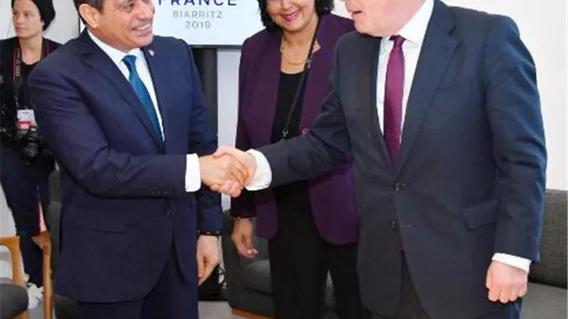 السيسي امام G7: الفساد ظاهرة عالمية تستنزف الموارد ونبذل كافة الجهود للقضاء عليها افريقيا