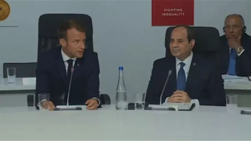 فيديو .. الرئيس السيسى يشارك بجلسة حول شراكة مجموعة الدول السبع G7 مع افريقيا