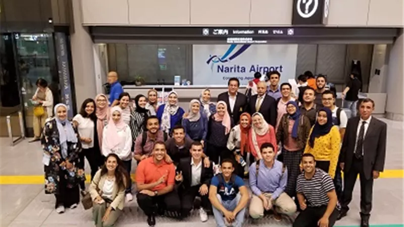 وزير التعليم العالي يستقبل 30 طالباً مصرياً من البرنامج الصيفي