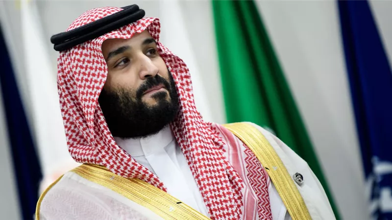 9 الاف بصمة تجسد صورة لولى العهد السعودي