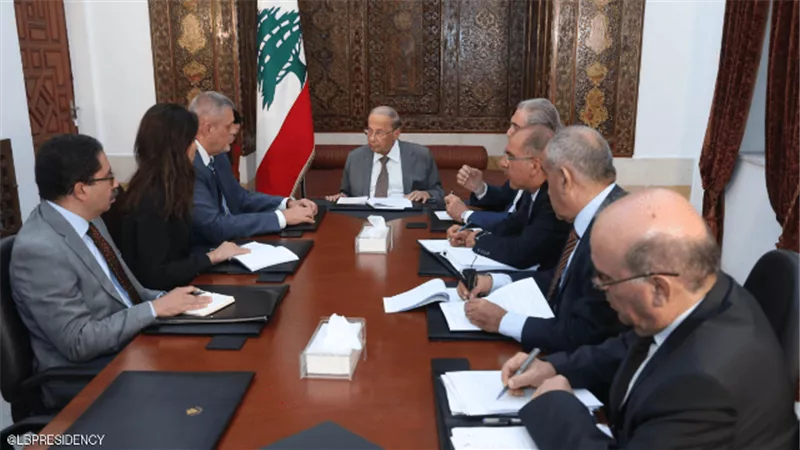 الرئيس اللبناني: الهجمات الإسرائيلية إعلان حرب