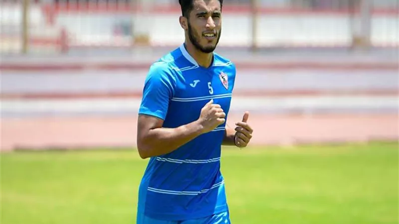 تدريبات تأهيلية لمحمد حسن فى الجيم