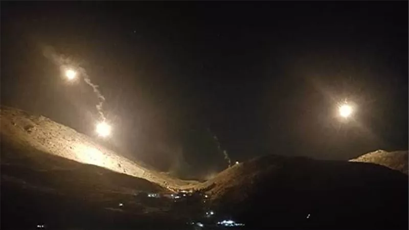 سماع دوى انفجارات فى مزارع شبعا اللبنانية