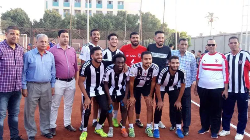 انطلاق دوري كرة القدم لحزب مستقبل وطن بالخانكة