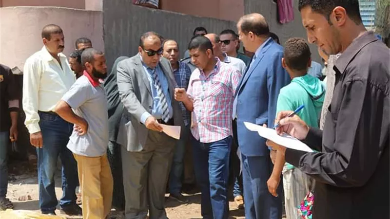 11 حالة فصل مرافق عن غير الجادين فى تقنين أراضي الدولة