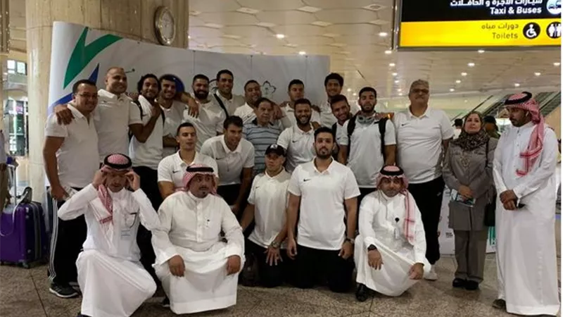 بعثة الزمالك لكرة اليد تصل السعودية للمشاركة فى كأس العالم للأندية