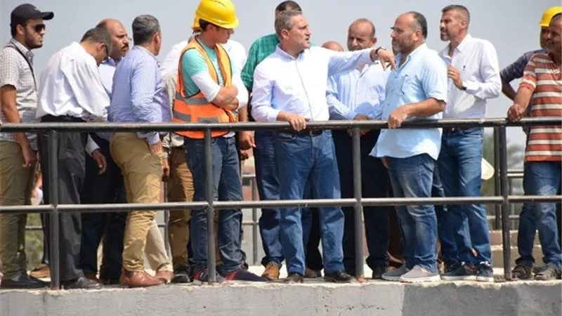 محافظ الإسماعيلية يتفقد تشطيبات مشروعات الصرف ومياه الشرب..صور
