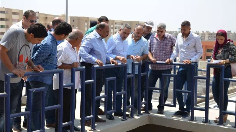 الانتهاء من مشروعات الصرف الصحى ومياه الشرب بالاسماعيلية خلال شهر