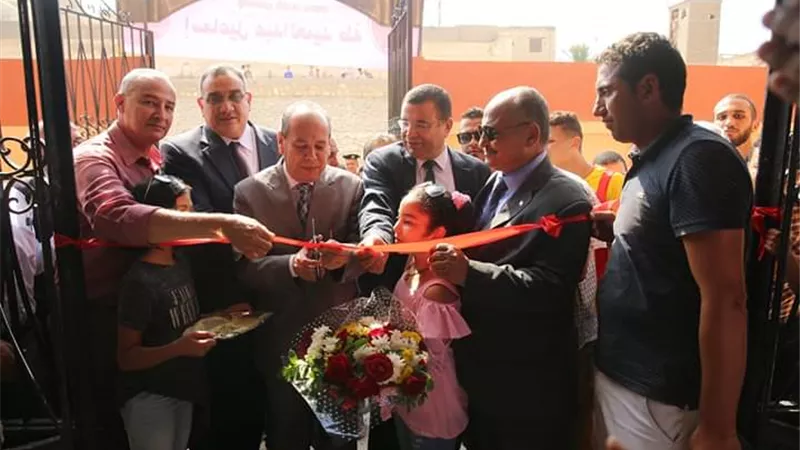 محافظ كفرالشيخ يفتتح منشآت رياضية بنادي سخا بتكلفة 7.5 مليون جنيه