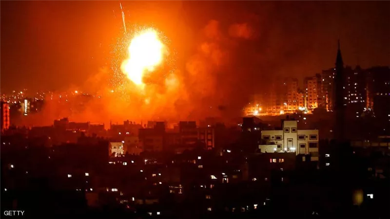 قتلى ومصابين في انفجار بمدينة غزة