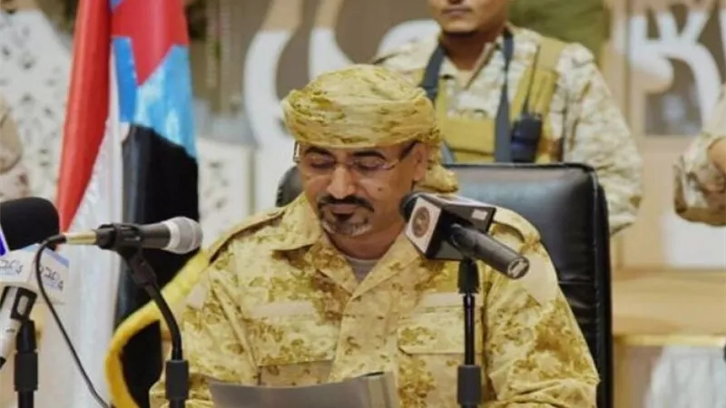 الزبيدي: أحداث جنوب اليمن كشفت تواطؤ الحوثيين والإخوان