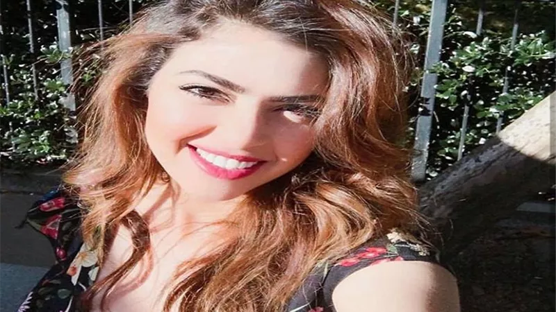 إطلالة مبهجة للفنانة ميرنا جميل عبر انستجرام