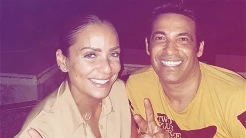 سعد الصغير ينشر صورته مع ريم البارودي.. ويعلق 