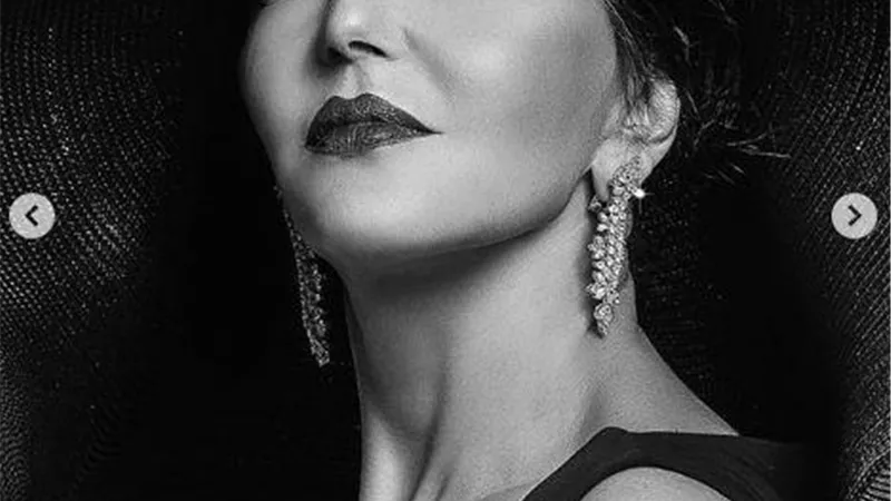 بالابيض والاسود.. سميرة سعيد بـ 