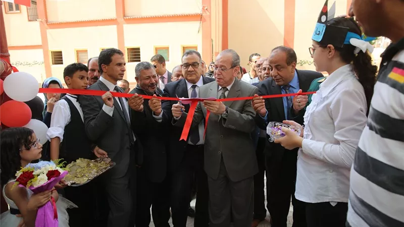 محافظ كفرالشيخ يفتتح تطوير وتوسعات مدرسة سيدي طلحة الإبتدائية بالعاصمة بتكلفة 4.8 مليون جنيه