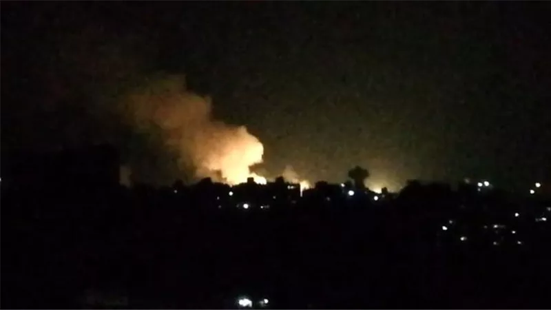 الاحتلال الإسرائيلي يشن غارة جوية شمالي قطاع غزة