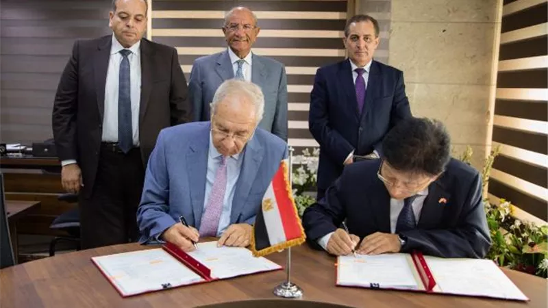 بروتوكول مصري ـ صيني لإنشاء مركز تدريب مهني باقتصادية قناة السويس