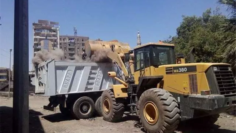 تحرير 68 محضر إشغال ونظافة.. ورصف ميدان الصهريج بجرجا