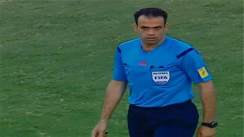 الحنفي حكما لمباراة بيراميدز وحرس الحدود