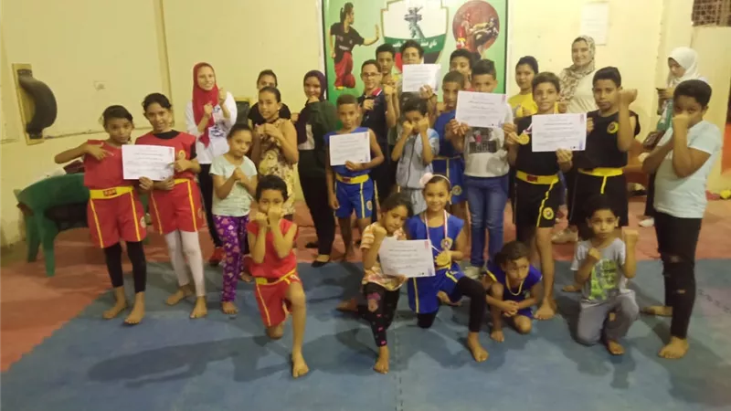 منشية ناصر يحصد المراكز الاولى فى بطولة الكيك بوكسينج ... صور