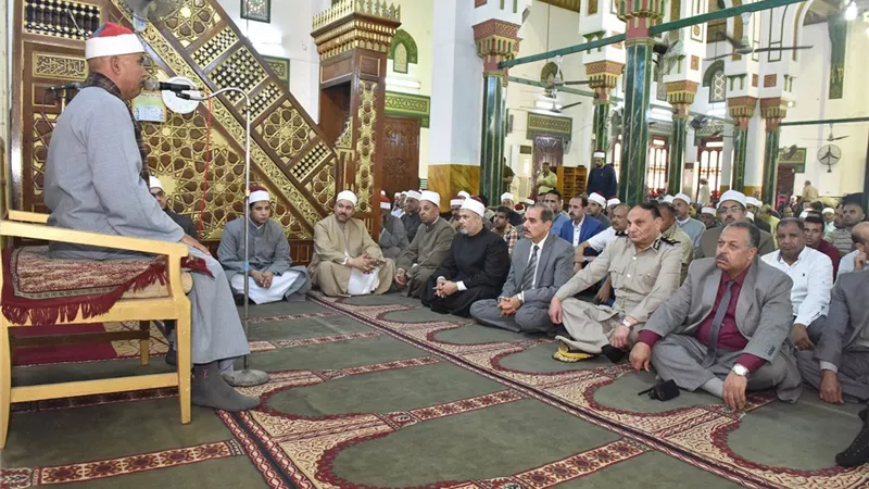 محافظ أسيوط يشهد إحتفال مديرية الأوقاف بالعام الهجرى الجديد بمسجد ناصر
