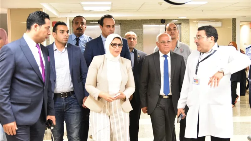 الصحة: صرف مكافأة لفريق الجودة والعاملين بمستشفى رمد بورسعيد