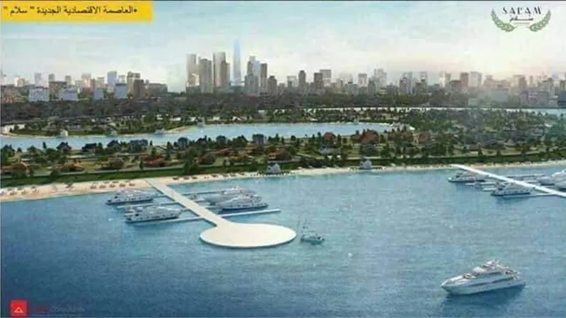 المخطط التفصيلي لعاصمة مصر الاقتصادية الجديدة 