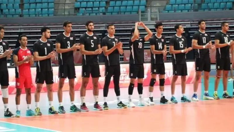 منتخب مصر يودع بطولة العالم لناشئى الطائرة على يد إيطاليا