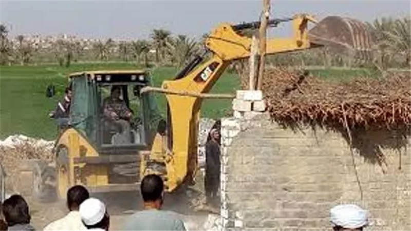 إزالة 52 حالة تعد على املاك الدولة والاثار في ديروط..صور