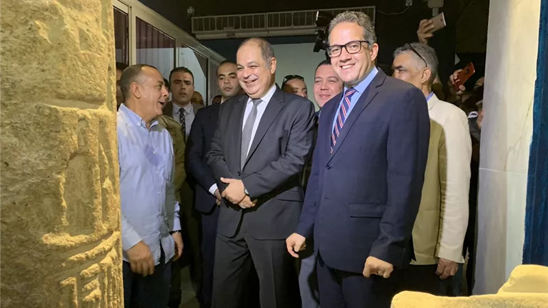 وزير الآثار ومحافظ الغربية يفتتحا معرض اثار طنطا بعد اغلاقة اكثر من عشر سنوات