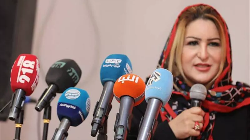 شبكة إعلام المرأه العربيه تهنيء الليبية ليلى سويسى لحصولها على الوسام الذهبى