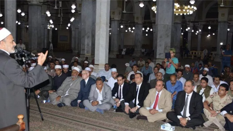 محافظ الغربية يشهد الإحتفال بالعام الهجري الجديد بمسجد السيد البدوي نائباً عن رئيس الجمهورية