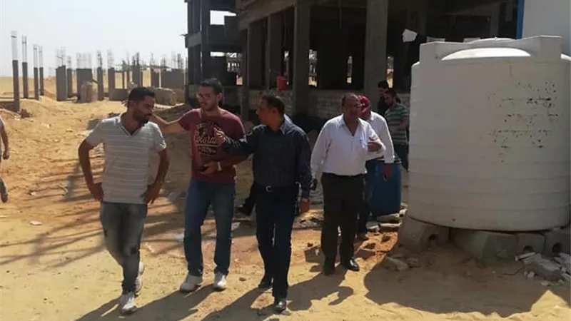 رئيس جهاز مدينة بدر يتابع مشروع إسكان موظفى العاصمة الإدارية الجديدة