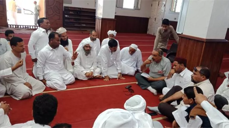 رئيس مدينة مرسى مطروح يستعرض مشكلات وادي الرمل ..صور