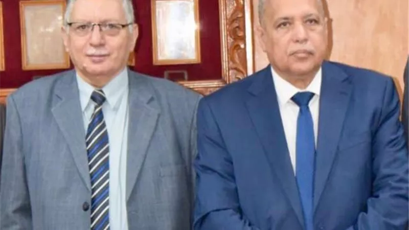 رئيس النيابة الإدارية يهنئ رئيس هيئة قضايا الدولة بمنصبه الجديد
