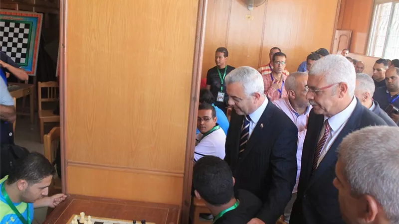 نتائج الشطرنج فى الأسبوع الثانى لشباب الجامعات متحدى الإعاقة