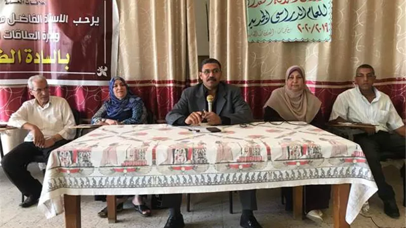 بنها التعليمية: التأكد من إنتهاء عمليات الصيانه والتجديد بالمدارس قبل بدء العام الدراسي الجديد